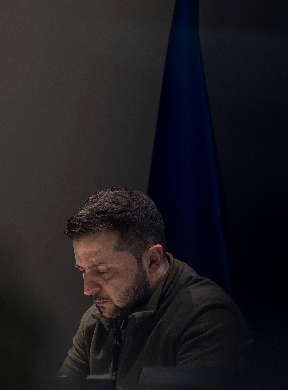  Në dhomën e luftës me Volodymyr Zelensky.