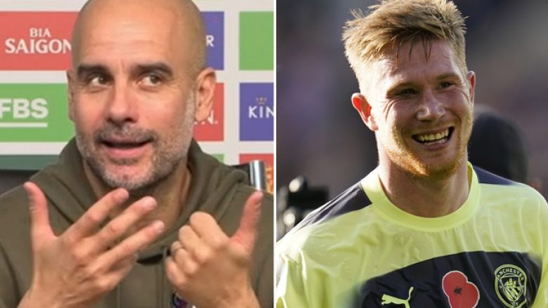  Guardiola: Me De Bruynen i kemi bërë të gjitha, përveç që nuk kemi fjetur bashkë