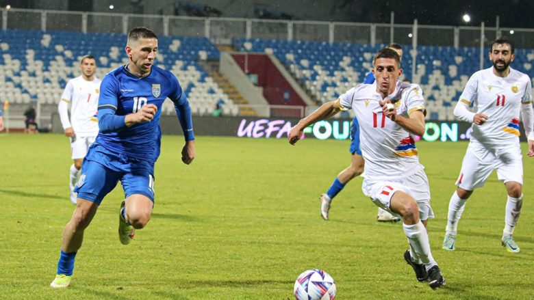  Shënohet katër gola, Kosova barazon në miqësoren ndaj Armenisë në “Fadil Vokrri”