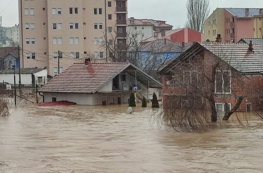  Kosova nën ujë, Skenderaj dhe Mitrovica në gjendje të jashtëzakonshme