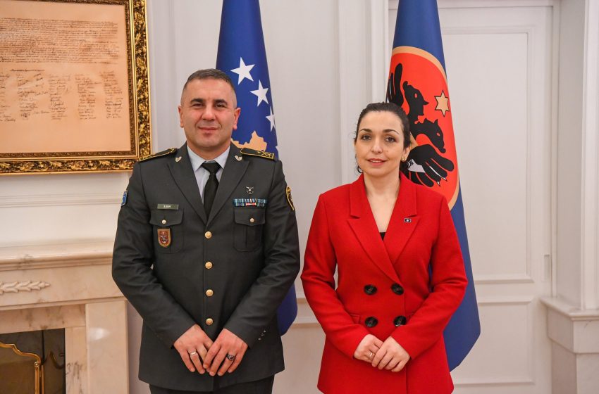  Gjeneral Brigade, Sefer Isufi, emërohet këshilltar ushtarak i Presidentes