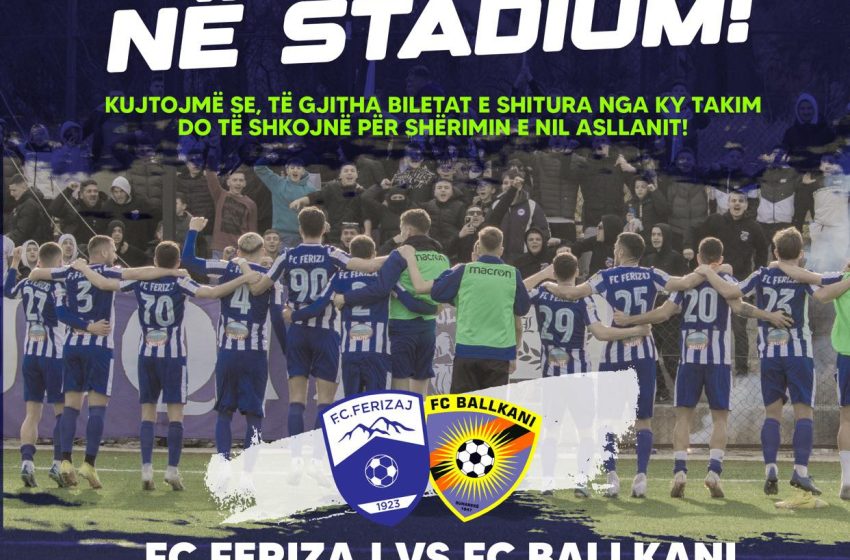  FC Ferizaj, fton tifozët e zjarrtë ta përkrahin ndaj Ballkanit si asnjëherë më parë – e kanë një arsye të madhe!