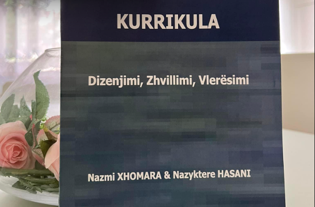  Botohet libri “Kurrikula – Dizenjimi, Zhvillimi, Vlerësimi”, i autorëve Dr. Nazmi Xhomara dhe Dr. Nazyktere Hasani