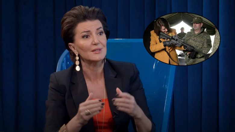  Jahjaga tregon për aftësitë mbi përdorimin e armëve: Prej 60 plumbave, me 59 kam goditur në shenjë