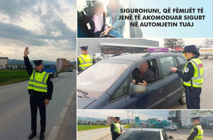  Policia Rajonale – Gjilan: Aktivitete javore në komunikacionin rrugor, bilanci -1089 gjoba