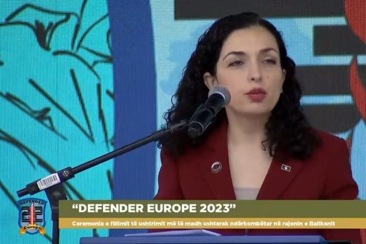  Osmani: “Defender Europe ’23” është simbol për ta ruajtur paqen nga një botë që po sfidohet për çdo ditë