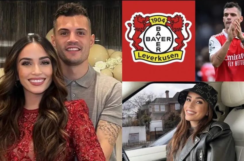  Gruaja e Granit Xhakës thuhet se po luan rolin vendimtar për transferimin e tij te Bayer Leverkusen