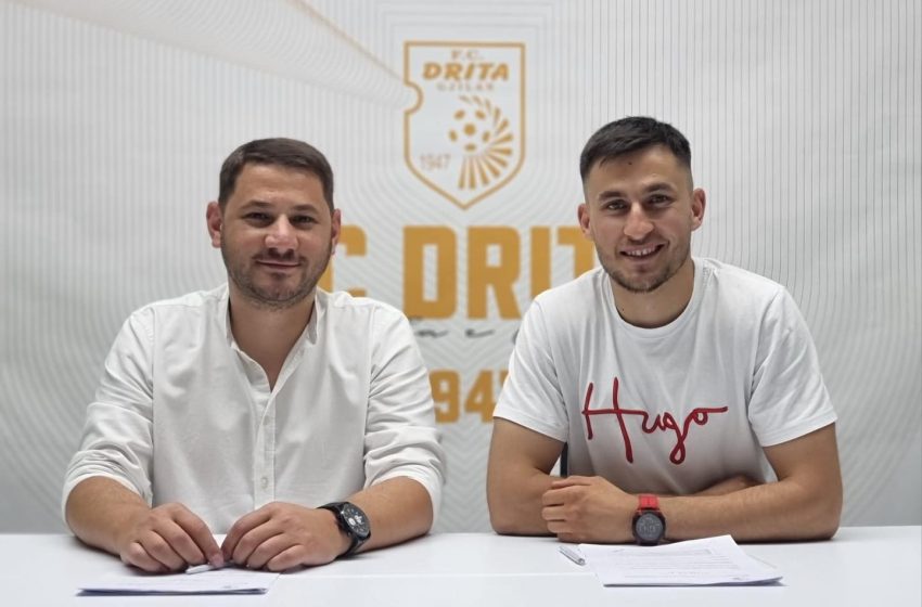  FC Drita prezanton sulmuesin Blerim Krasniqi, si transferin më të ri për dy vitet e ardhshme