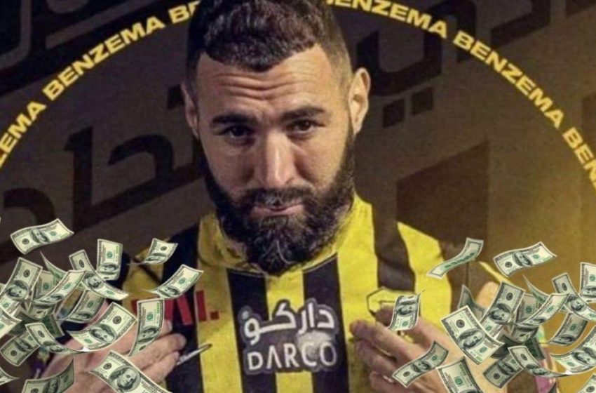  Përfitimet marramendëse në muaj, javë, ditë, orë, minutë dhe sekondë të Benzema te Al-Ittihad