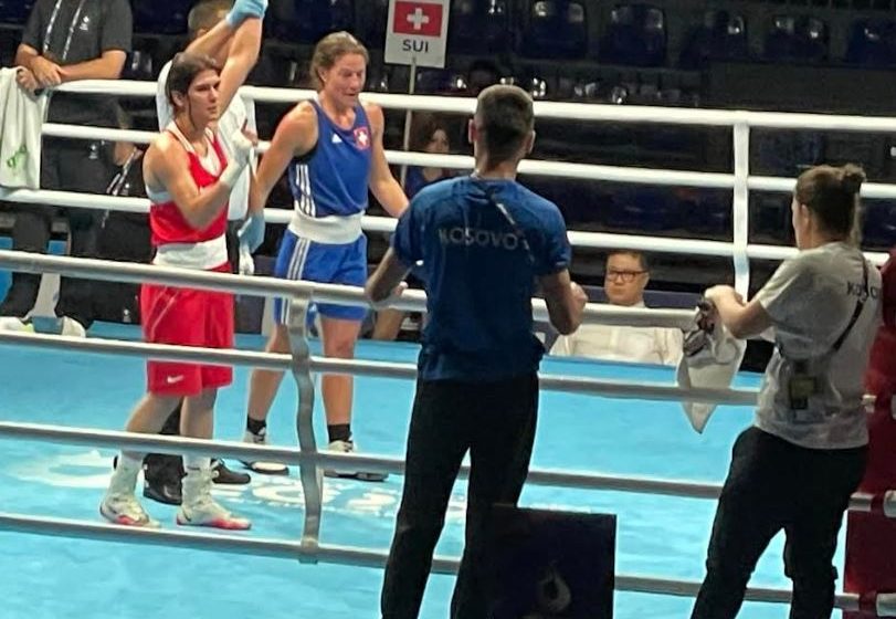  Donjeta Sadiku në çerekfinale, drejt medaljes dhe normës olimpike