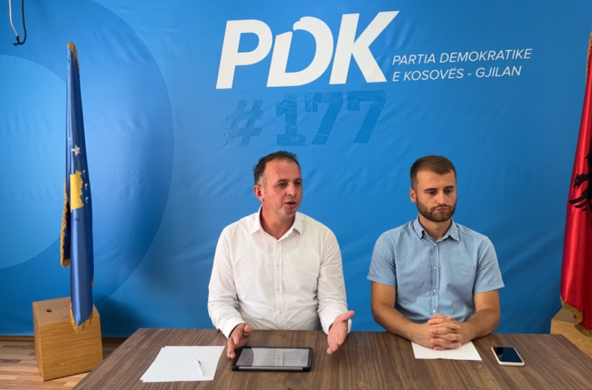  Dega e PDK-së në Gjilan mbanë Konferencë me medie, del me komunikatë për shtyp