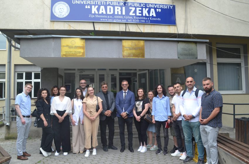  Një delegacion i universitetit të Zagrebit ka qëndruar në UKZ