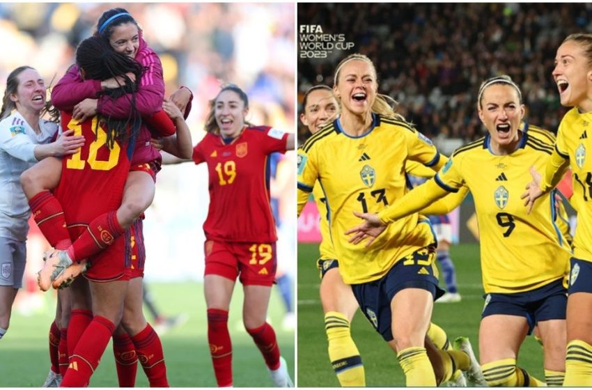  Spanja dhe Suedia kualifikohet në gjysmëfinalen e Kupës së Botës për femra