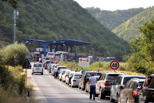  Pritje deri 20 minuta për dalje nga pikat kufitare Merdarë e Dheu i Bardhë