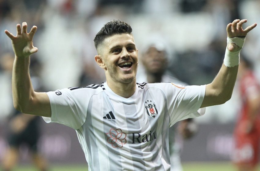  Milot Rashica shënon golin e parë për klubin e Besiktas