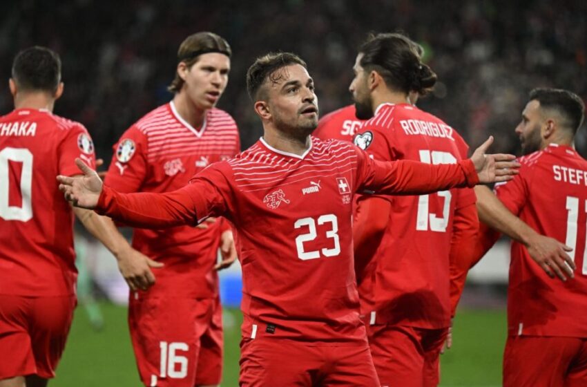  Xherdan Shaqiri në formacionin e javës të ndeshjeve kualifikuese për Euro 2024