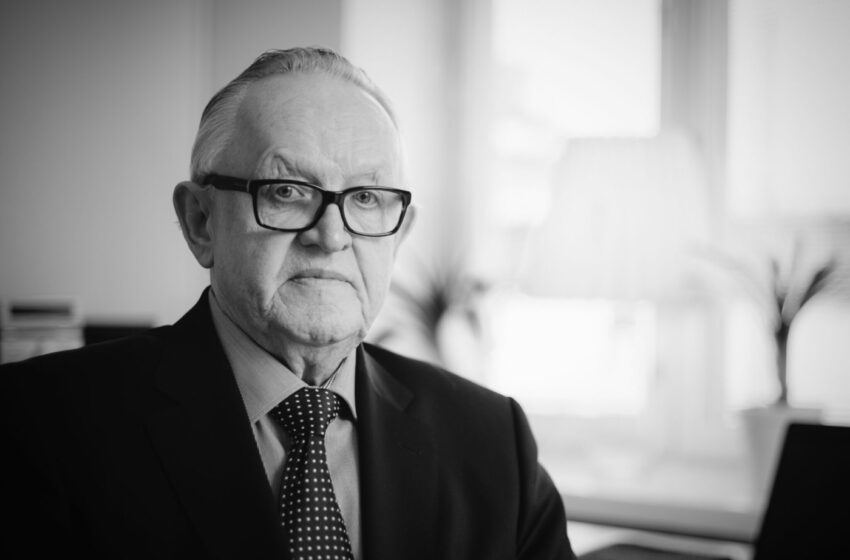  Lajmi i Fundit: Vdes në moshën 86-vjeçare Martti Ahtisaari