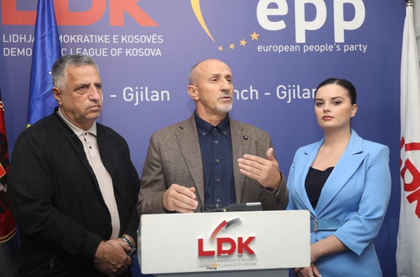  Konferencë e LDK-së – Gjilan: Raporti i Auditimit për vitin 2022 paraqet raportin më të keq që nga paslufta e këndej për Gjilanin