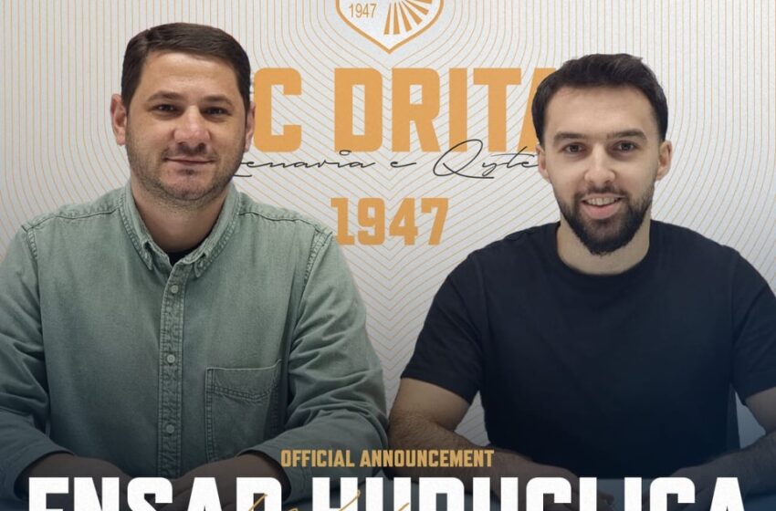  FC Drita prezanton prurjen e re, Ensar Huruglica vjen nga skuadra Kriens