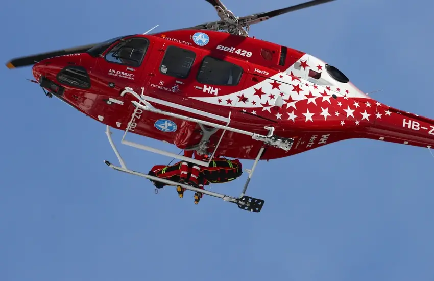  Tre të vdekur nga rrëzimi i një helikopteri në Alpet zvicerane