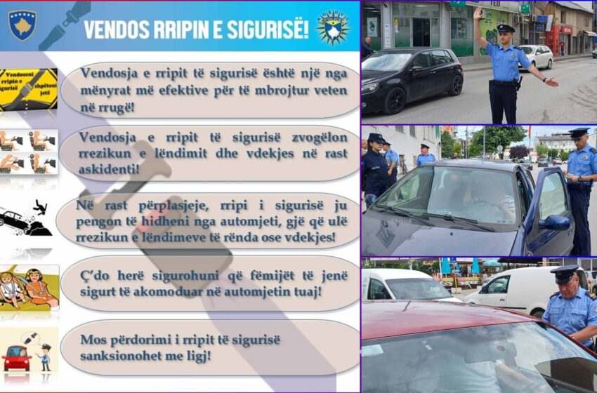  Policia Rajonale – Gjilan: Aktivitete javore në trafikun rrugor