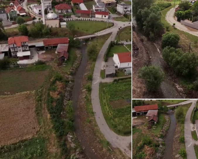  Masa prevendime nga vërshimet, pastrohet shtrati i lumit në Lladovë