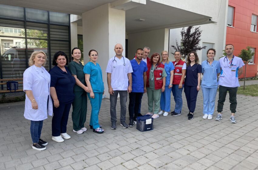  QKMF në Gjilan e mobilizuar për kujdes ndaj shëndetit të nxënësve në ditën e testit të maturës