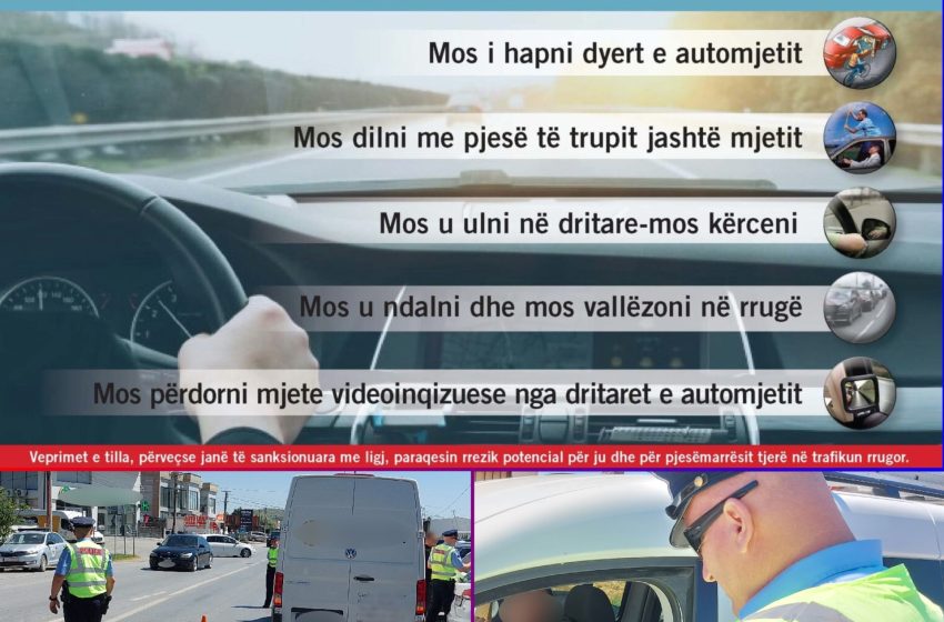  Policia Rajonale – Gjilan: Aktivitete javore në trafikun rrugor