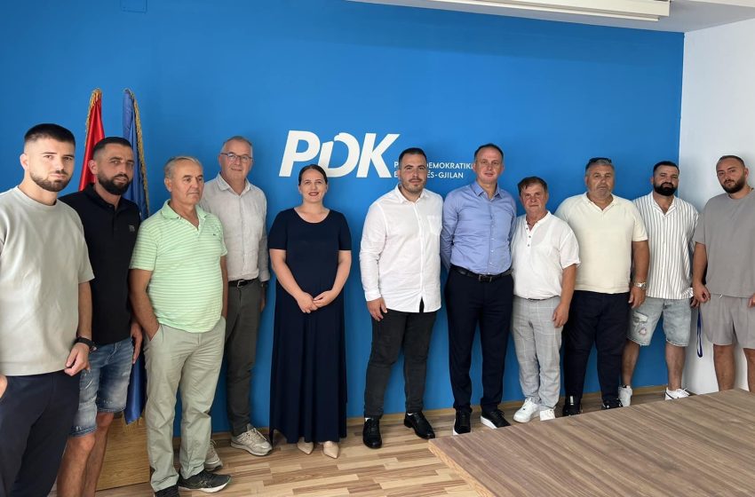  PDK Gjilan: Kryetari i degës, Riad Rashiti e nënkryetarja, Aurorë Osmani Buca, mirëpritën në takim, bashkatdhetarë e aktivistë në Francë