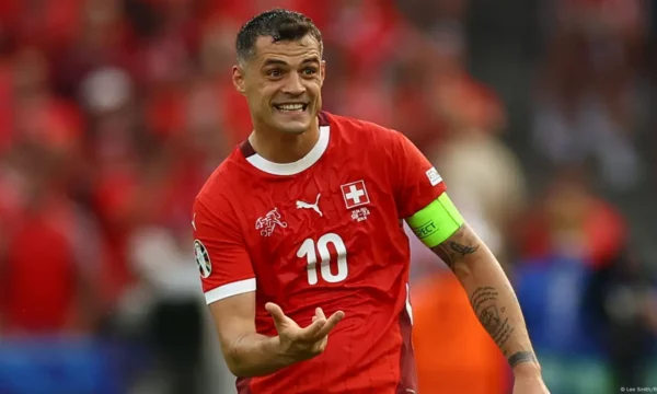  Granit Xhaka zgjidhet futbollisti më i mirë i vitit në Zvicër