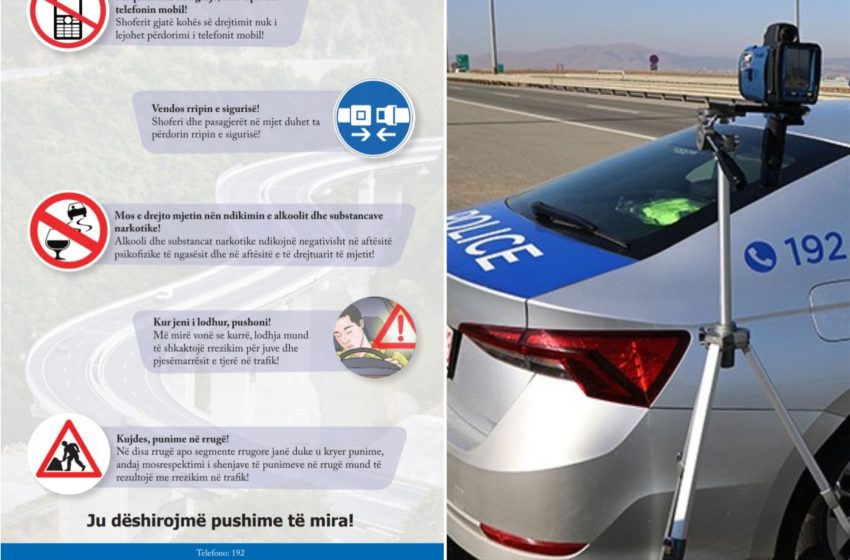  Policia Rajonale – Gjilan: Aktivitete javore në trafikun rrugor