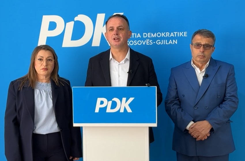  Dorëheqja e drejtoreshës së Buxhetit – PDK dega Gjilan mban Konferenë për Media