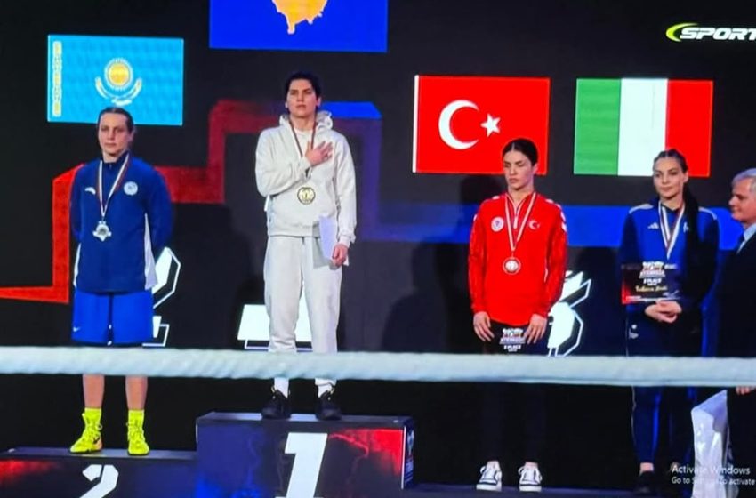  Donjeta Sadiku fiton medaljen e artë në turneun e boksit në Sofje të Bullgarisë