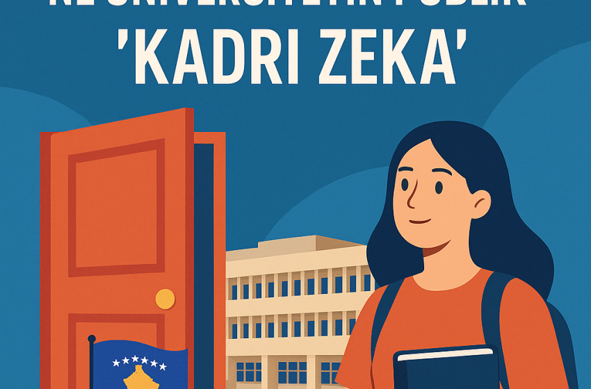 Dyert e Hapura për Maturantët në Universitetin Publik “Kadri Zeka”