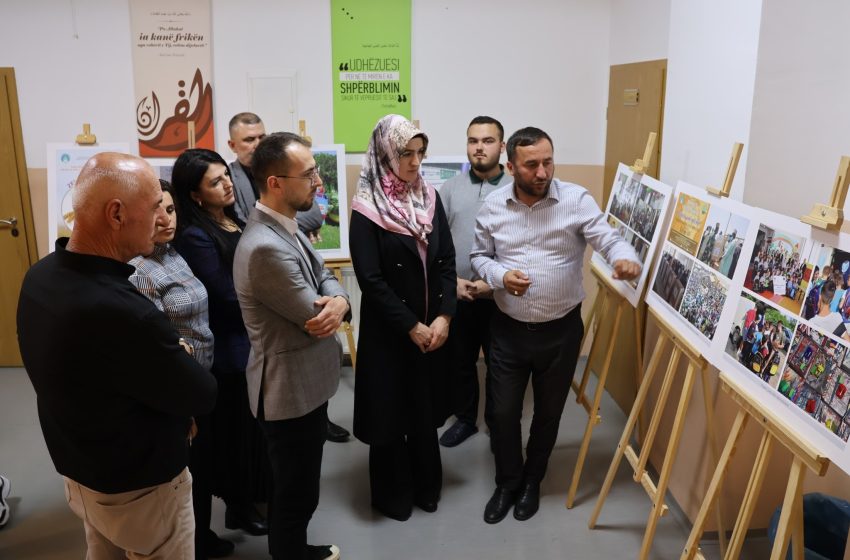 Shoqata Humanitare “Bereqeti” hapi ekspozitë në Medresenë e Gjilanit, prezantoi aktivitete të ndryshme humanitare