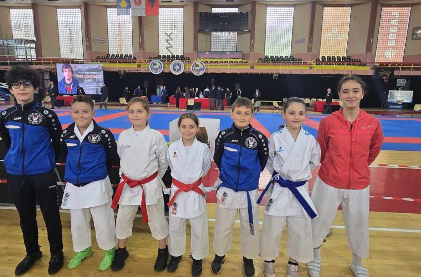 Gjilan: Katër karatistë të Klubit të Karatesë “AS” përfaqësojnë Kosovën në Kampionatin Ballkanik në Tivar të Malit të Zi
