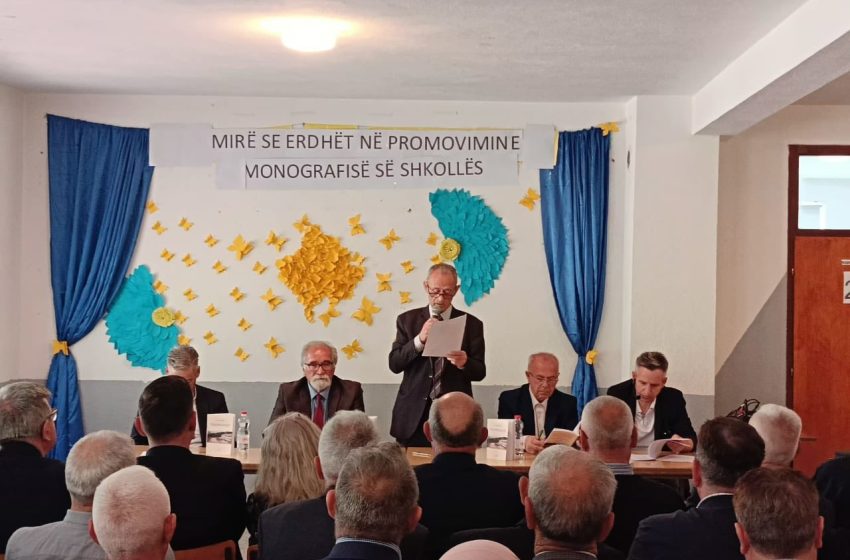 U promovua monografie e shkollës “Avni Rrustemi”, Karaçevë e Epërme 1945-2025