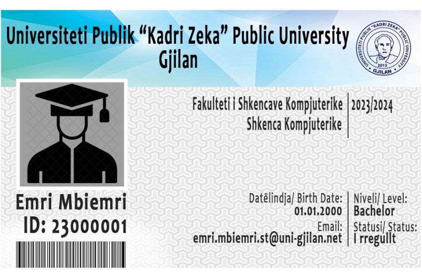 Njoftim – Tërheqja e ID Kartelave me RFID për sistemin e Vijueshmërisë