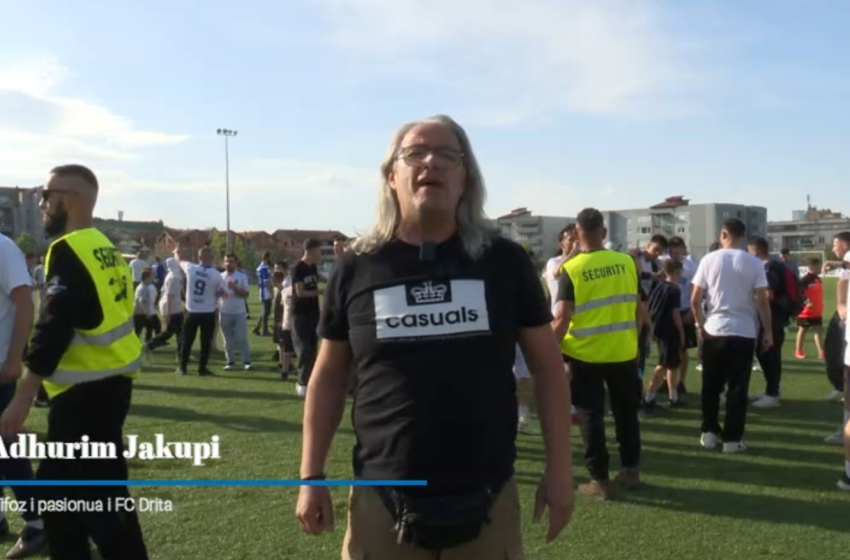 Adhurim Jakupi, tifoz i flakte i FC Drita, ka dy fjalë: Uron nga i pari te i fundit tifoz!