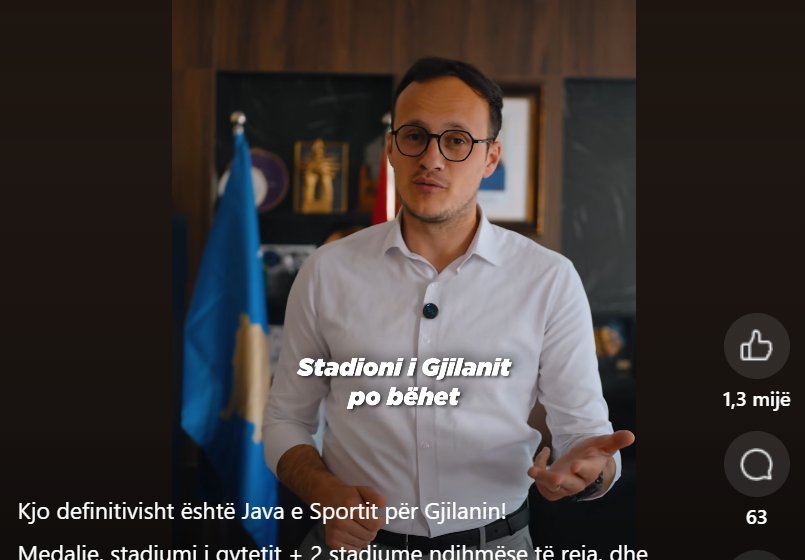 Kryetari Hyseni: Gjilanin po e kthejmë në kryeqendër të sportit falë suksesit të sportistëve