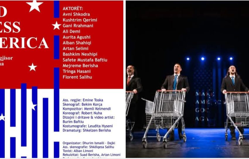 Më 15 e 16 maj rikthehet shfaçja “God Bles Amerika” në Teatrin e Gjilanit