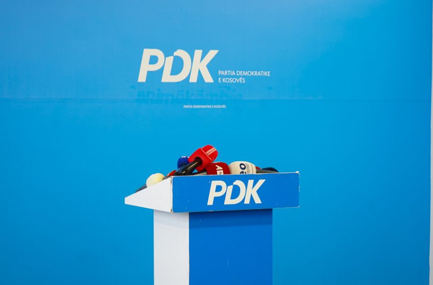  PDK mban sot konferencë për media