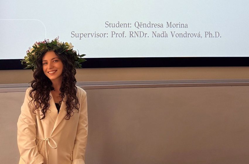 Gjilanasja Qëndresa Morina, në matematikë mbaron studimet e doktoratës në Çeki