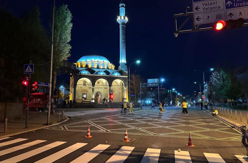 Rruga “Agim Ramadani” në Prishtinë bëhet me asfalt dhe shenjëzim të ri