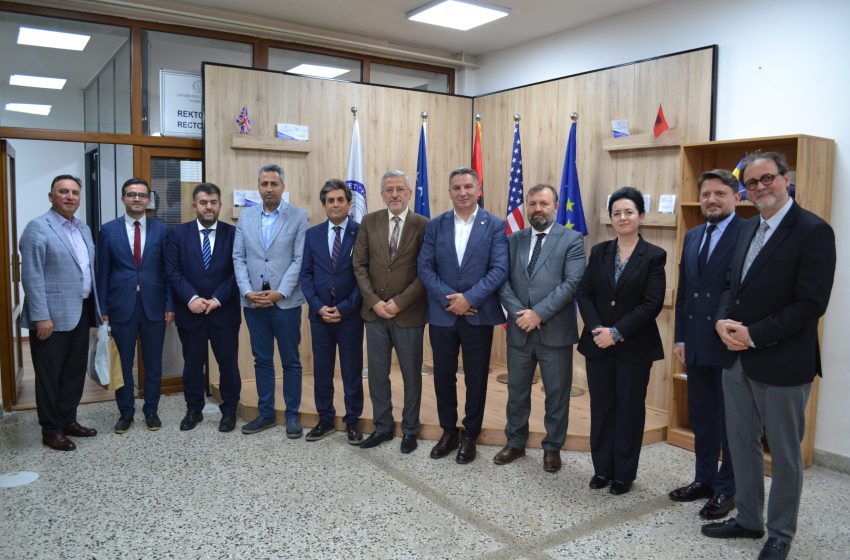 Rektori i UKZ priti një delegacion të lartë nga institucionet turke dhe përfaqësues të Bashkësisë Islame në Kosovë