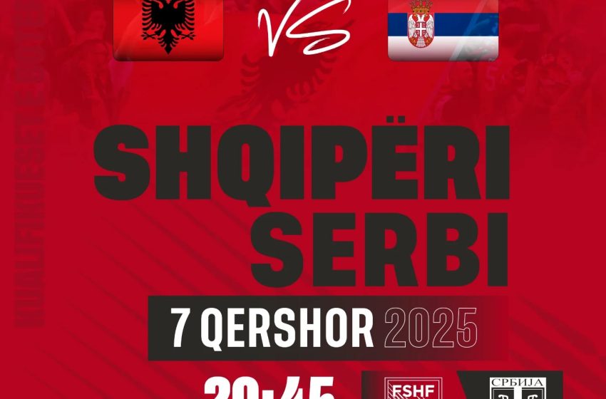  FSHF – Procesi i shortit elektronik për biletat e ndeshjes Shqipëri–Serbi vijon deri më 3-4 qershor
