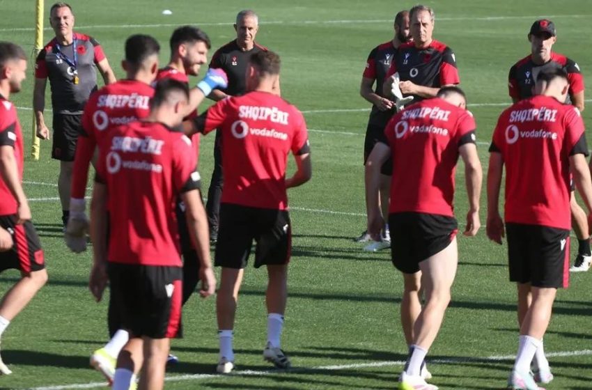 Kombëtarja shqiptare nis përgatitjet për përballjen vendimtare ndaj Serbisë