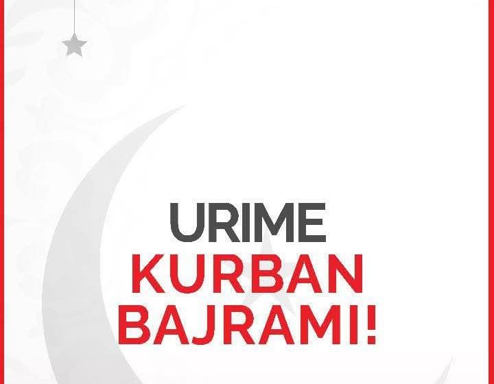 Kryetari Hyseni ua uron festën e Kurban Bajramit