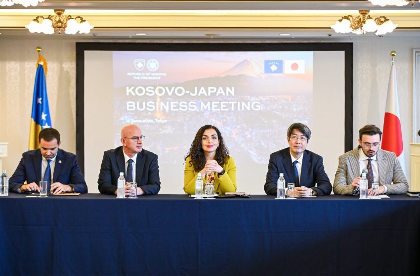 Takim biznesor në Tokio, Osmani: U dëshmua potenciali për bashkëpunimin ekonomik mes dy vendeve