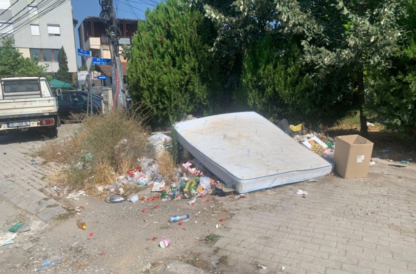 Inspektorët heqin një grumbull mbeturinash në Dardani, i bëjnë thirrje qytetarëve për denoncime